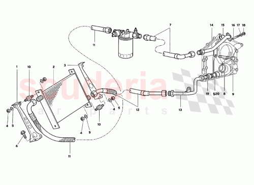 Part Diagram for Lamborghini 0015004178