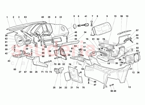 Part Diagram for Lamborghini 418863315A