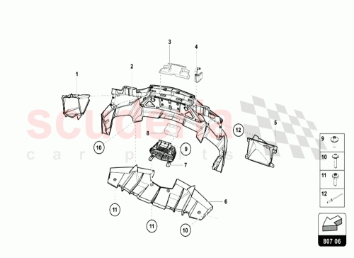 Part Diagram for Lamborghini 470807539D