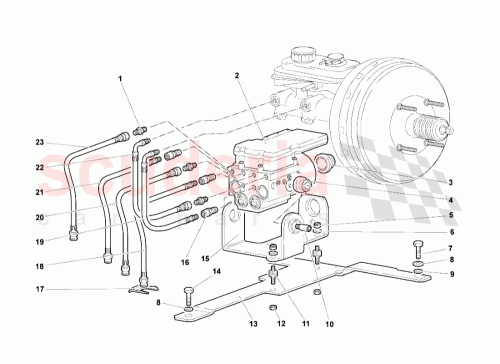Part Diagram for Lamborghini 410614125