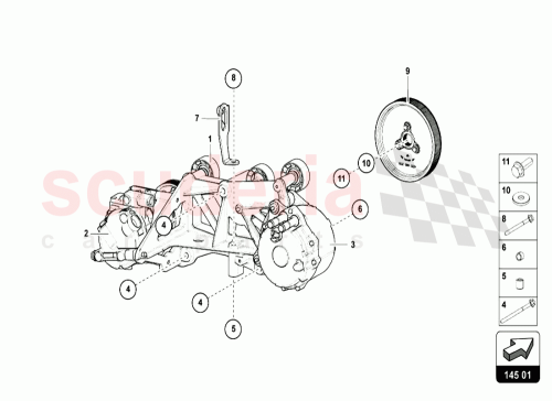 Part Diagram for Lamborghini 07M145757