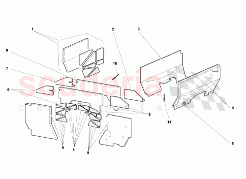 Part Diagram for Lamborghini 410806223