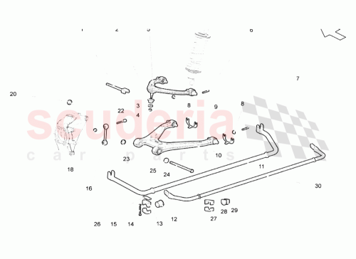 Part Diagram for Lamborghini N10268602