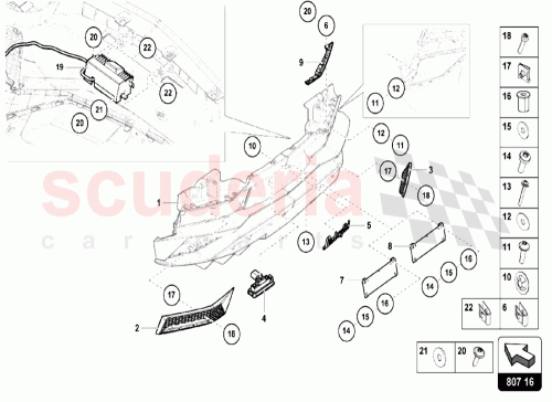 Part Diagram for Lamborghini 470807117B