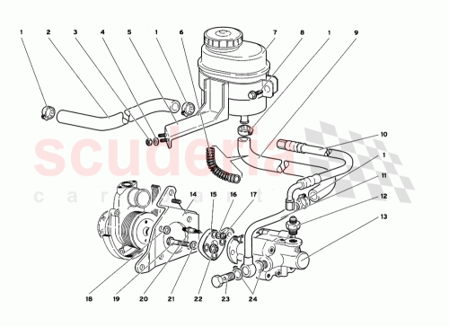 Part Diagram for Lamborghini 004037205
