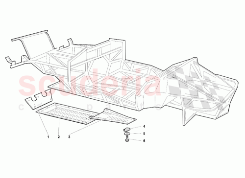 Part Diagram for Lamborghini 004133994