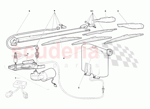 Part Diagram for Lamborghini 009920003