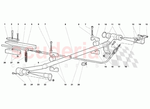 Part Diagram for Lamborghini 005235373