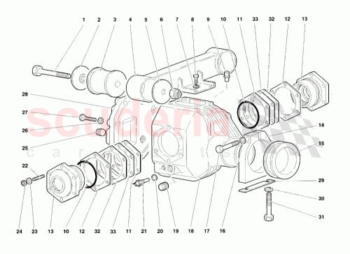 Part Diagram for Lamborghini 004134398