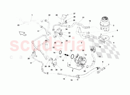 Part Diagram for Lamborghini 420145157A