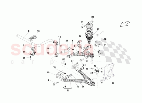 Part Diagram for Lamborghini 0R1400557