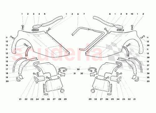 Part Diagram for Lamborghini 0068002285
