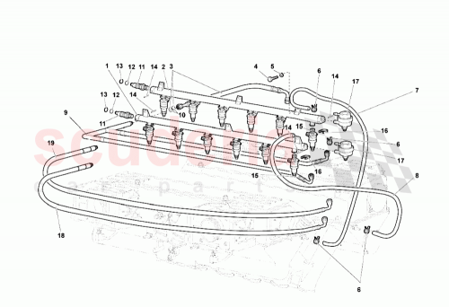 Part Diagram for Lamborghini N10279301