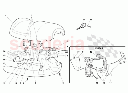 Part Diagram for Lamborghini 008700463