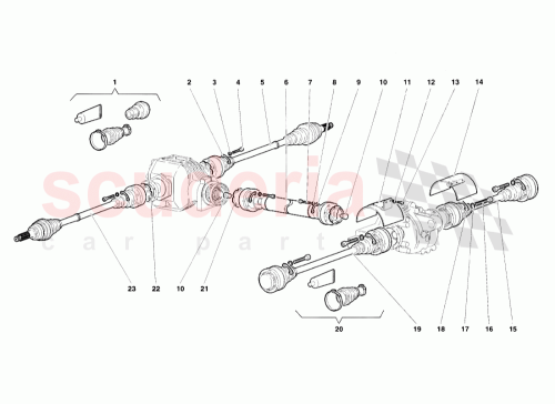 Part Diagram for Lamborghini 0025001630