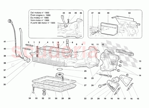 Part Diagram for Lamborghini 001837263