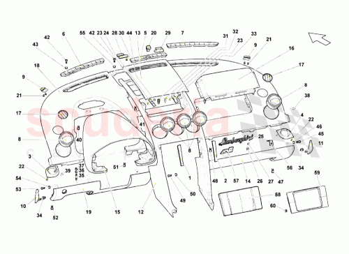 Part Diagram for Lamborghini N1152315