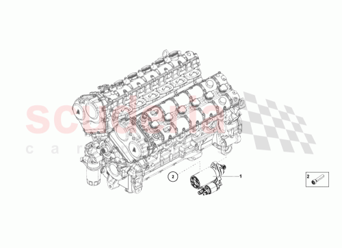 Part Diagram for Lamborghini 07M911024