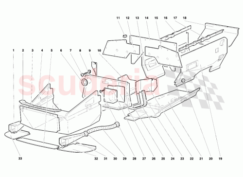 Part Diagram for Lamborghini 009411635