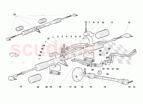 Part Diagram for Lamborghini 410422761A