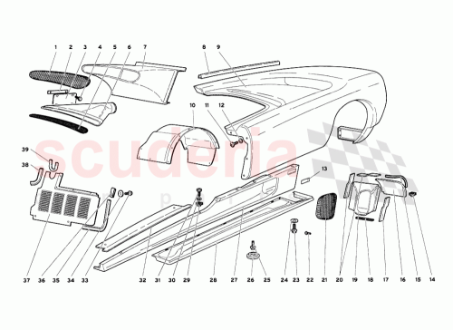 Part Diagram for Lamborghini 0066005526