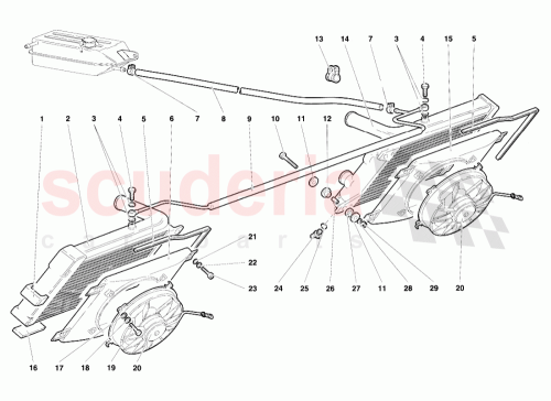 Part Diagram for Lamborghini 001738038