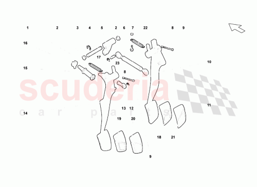 Part Diagram for Lamborghini 402721315A