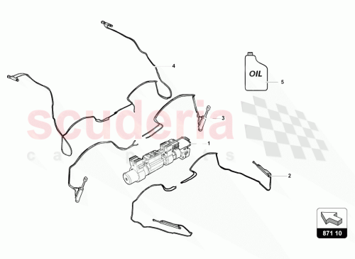 Part Diagram for Lamborghini 4T7898701