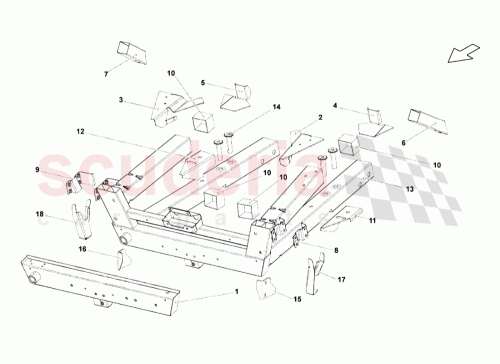 Part Diagram for Lamborghini 400805601