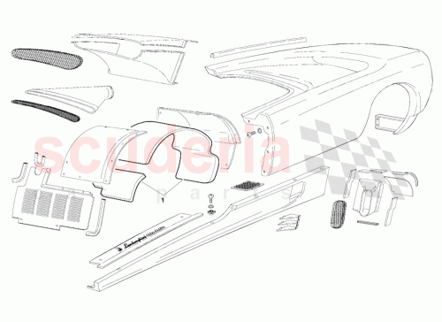 Part Diagram for Lamborghini 009455490