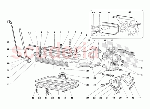Part Diagram for Lamborghini 008609302