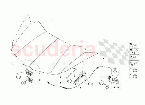 Part Diagram for Lamborghini 470823359B
