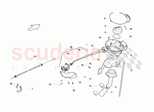 Part Diagram for Lamborghini 400201130A