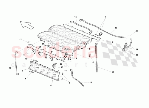 Part Diagram for Lamborghini 07L129565B