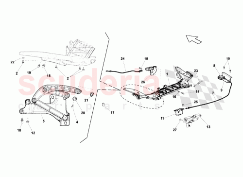 Part Diagram for Lamborghini 407827909D