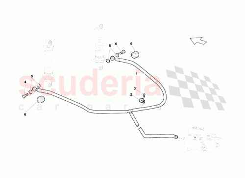 Part Diagram for Lamborghini N206026