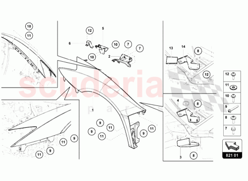 Part Diagram for Lamborghini 470823227