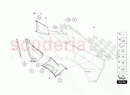 Part Diagram for Lamborghini 470122194H