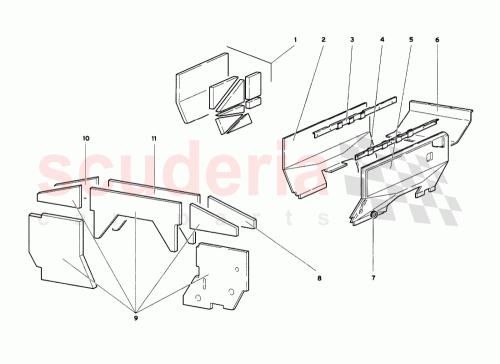 Part Diagram for Lamborghini 0077006373