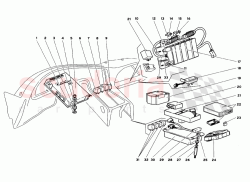Part Diagram for Lamborghini 0061001923