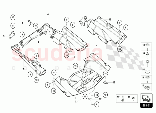 Part Diagram for Lamborghini 470103723D