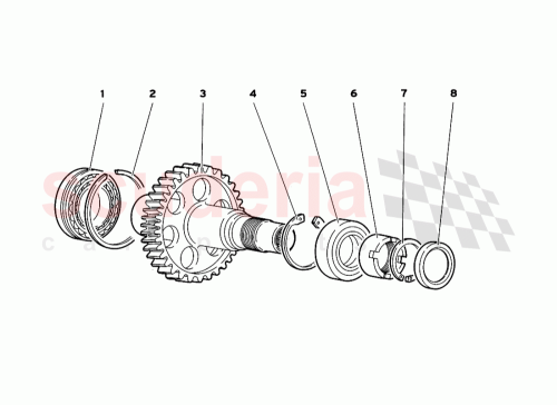 Part Diagram for Lamborghini 0024004058