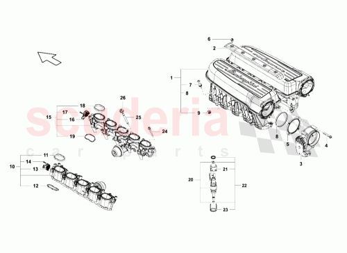 Part Diagram for Lamborghini 07L129717E
