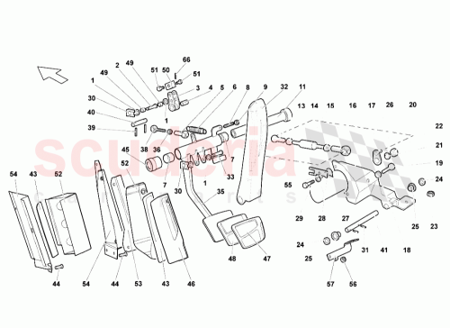 Part Diagram for Lamborghini 401864523A