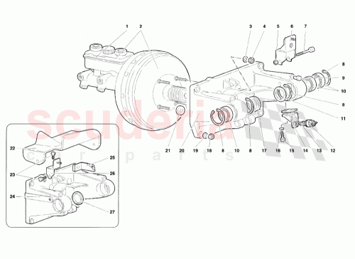 Part Diagram for Lamborghini 0042001489