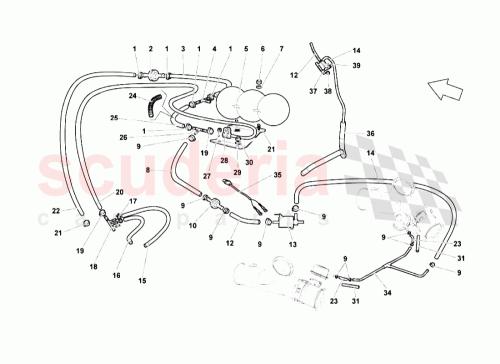 Part Diagram for Lamborghini 07M131267