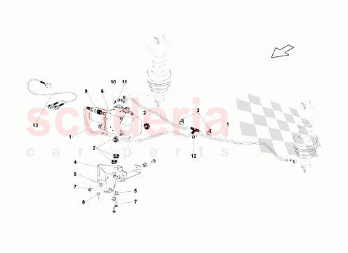 Part Diagram for Lamborghini 8Z0129669A