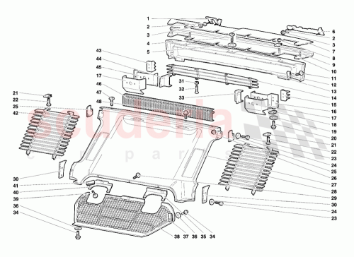 Part Diagram for Lamborghini 009430134