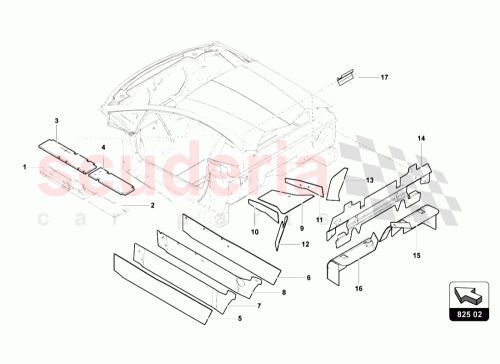 Part Diagram for Lamborghini 470863870