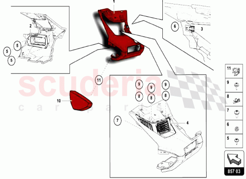 Part Diagram for Lamborghini 472941788A